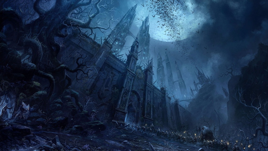 Fantasy Gothic Castles