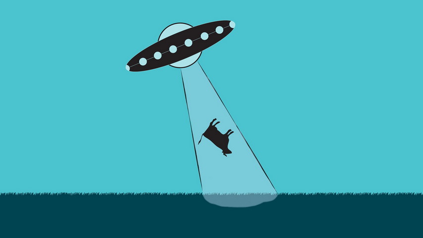 Ufos الأجانب البقرة ارتجال ناقلات الخلفية تحميل إلى هاتفك النقال من Phoneky