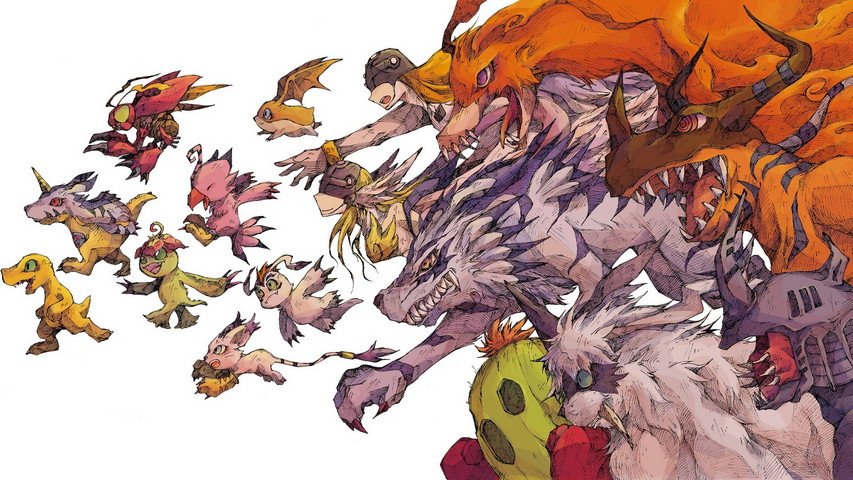 Digimon Evolution Wallpapers - Wallpaper Cave