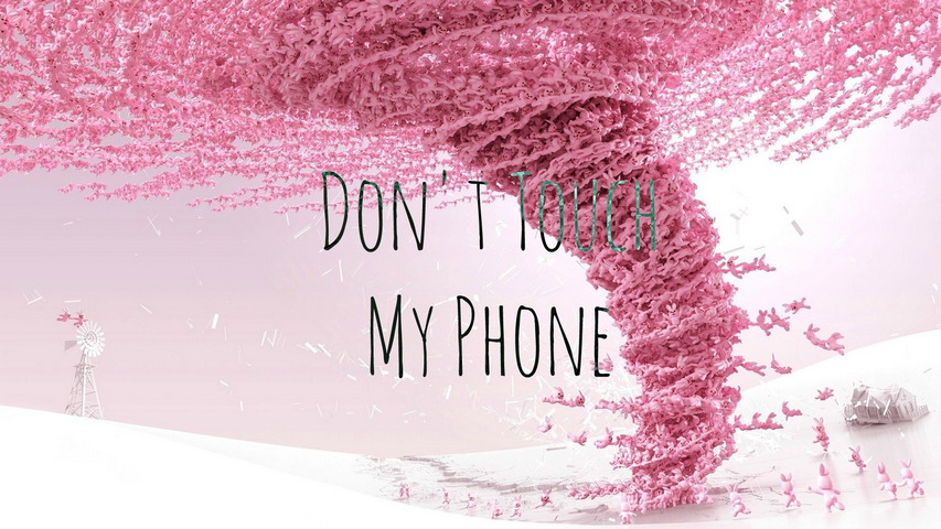 Dont Touch My Phone Pink Wallpapers  Wallpaper Cave
