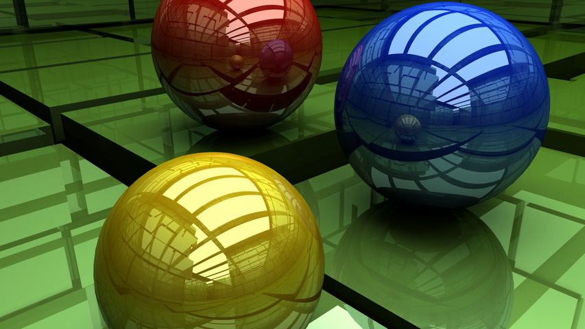 Balls Three Colored