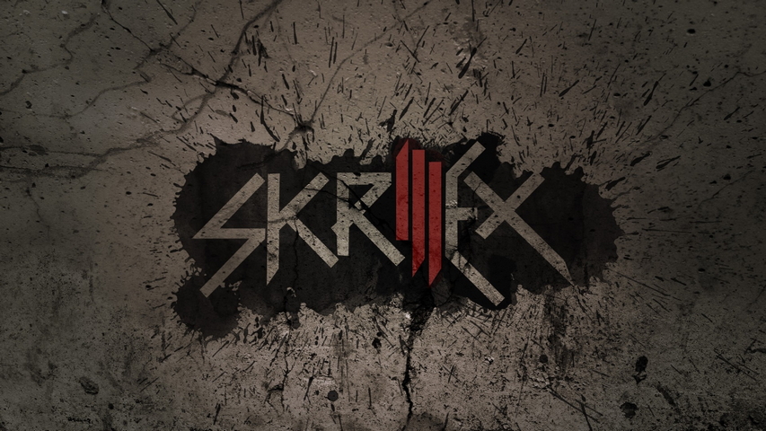 Skrillex Name Font Graphics Background