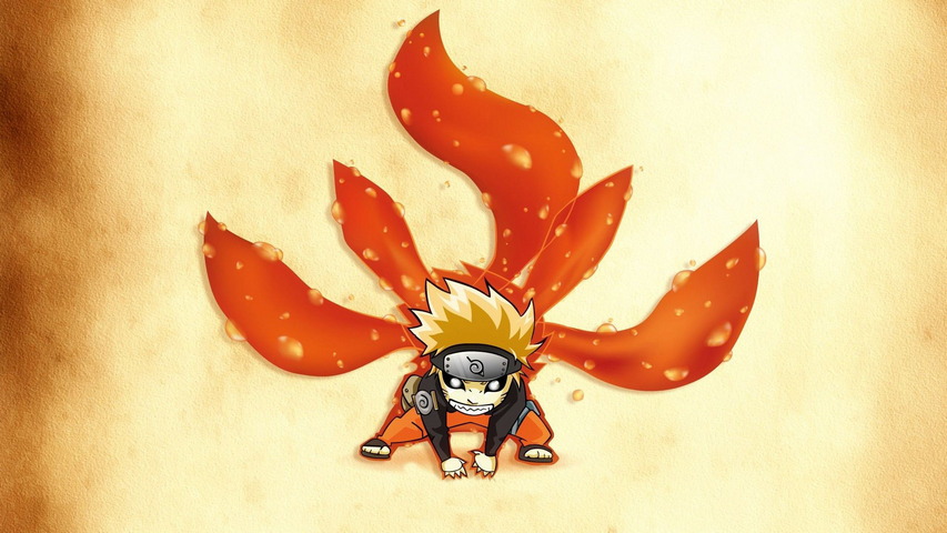 Naruto Shippuden cute kurama naruto uzumaki orange HD phone wallpaper   Peakpx