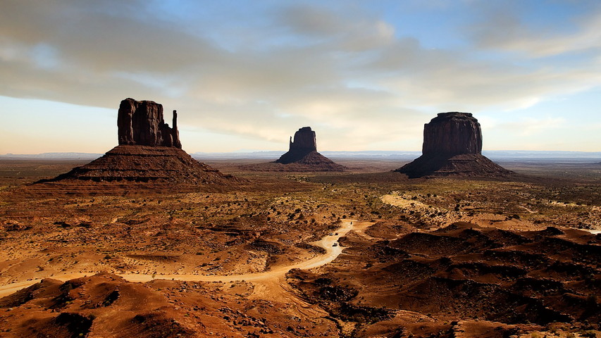 Monument valley Desert
