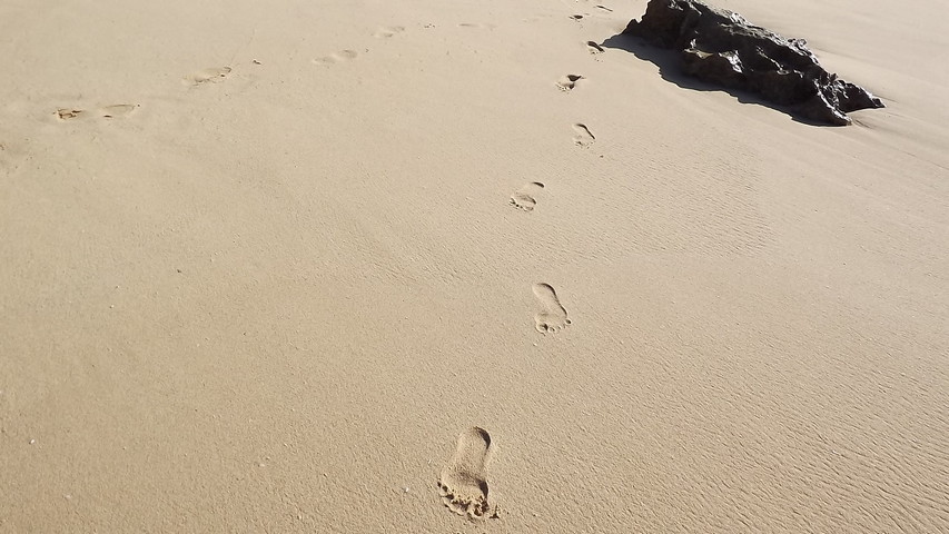 Tracking Foot Steps Wallpaper - Download to your mobile from PHONEKY