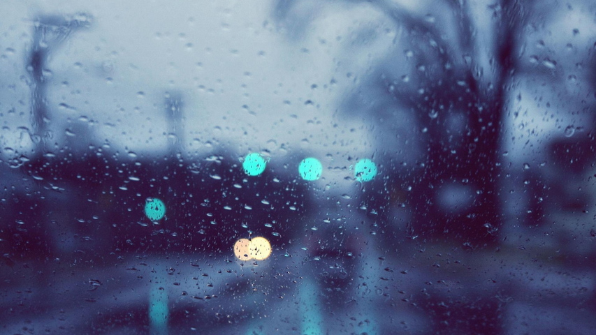Rain Glare Glass Drops