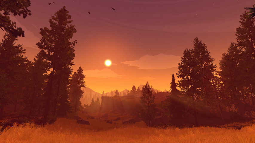 Bright Sun In Firewatch Wallpaper - Download to your mobile from PHONEKY