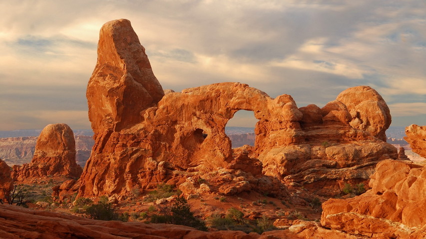 Arches National Park, Turret Arch Wallpaper - Download to your mobile