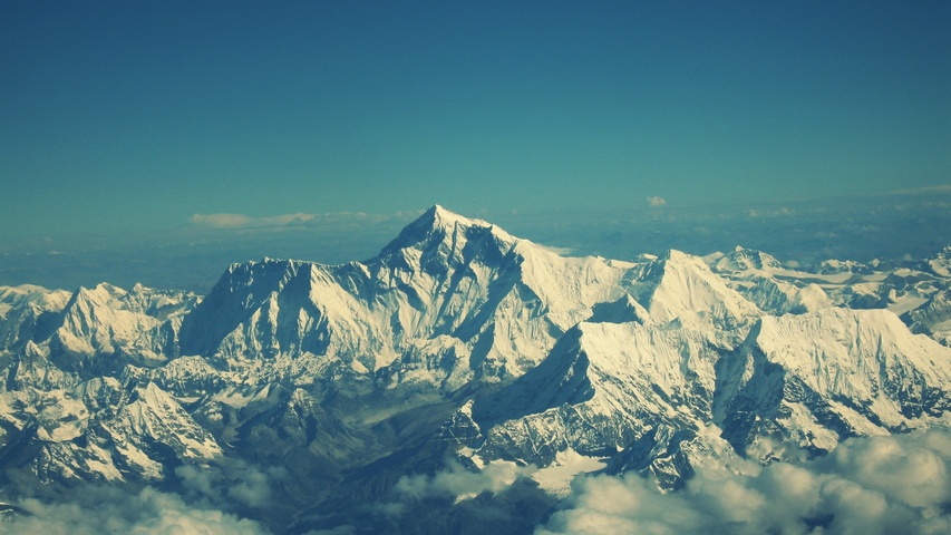 Everest Mountain Sky Tops