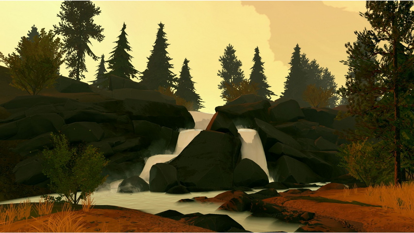 Tree Area In Firewatch Game Wallpaper - Download to your mobile from ...