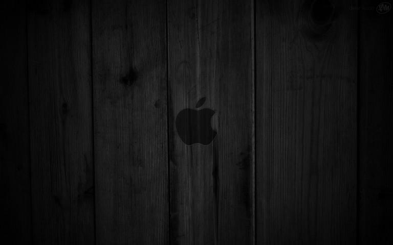 Dark Apple Logo Wallpaper - Download to your mobile from PHONEKY