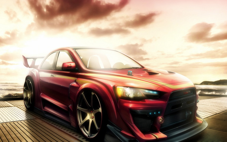 Mitsubishi Lancer Wallpaper - Download to your mobile from PHONEKY