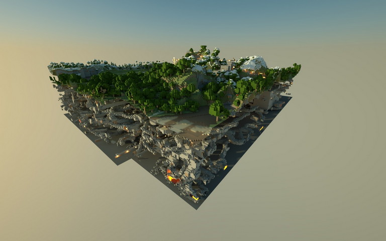 Minecraft Land Wallpaper - Download to your mobile from PHONEKY
