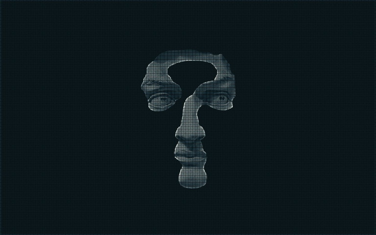 Identity Unveiled: A Bold Question Wallpaper - Download to your mobile ...