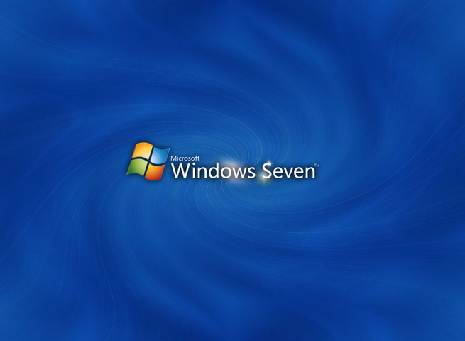 The Classic Blue: Windows 7 Wallpaper Wallpaper - Download to your ...