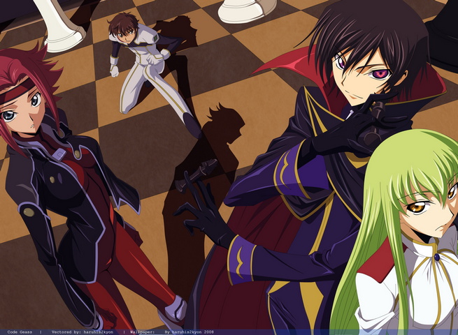 Epic Mecha Showdown in Code Geass! Wallpaper - Download to your mobile ...