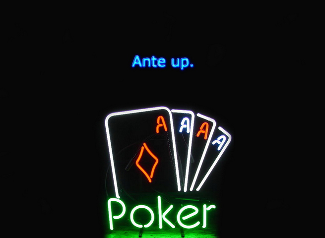 Neon Poker Wallpaper Download To Your Mobile From Phoneky