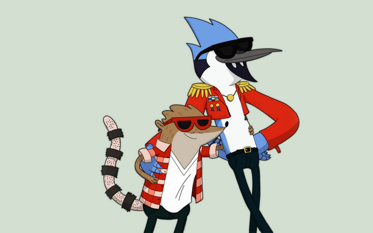 Mordecai and Rigby by TwiliShady HD phone wallpaper  Pxfuel
