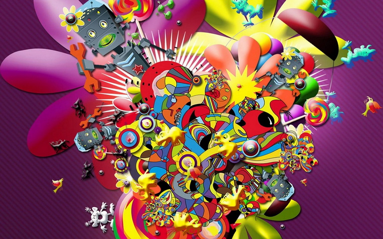 Colorful vector Wallpaper - Download to your mobile from PHONEKY