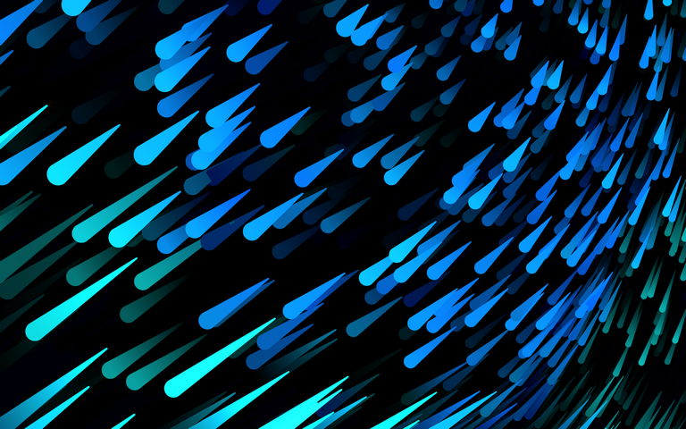 Light Abstract Flames Blue