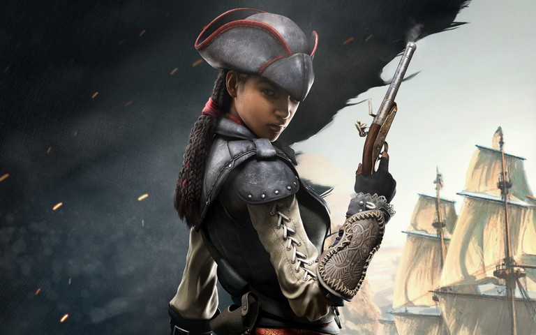 pirate girl wallpaper