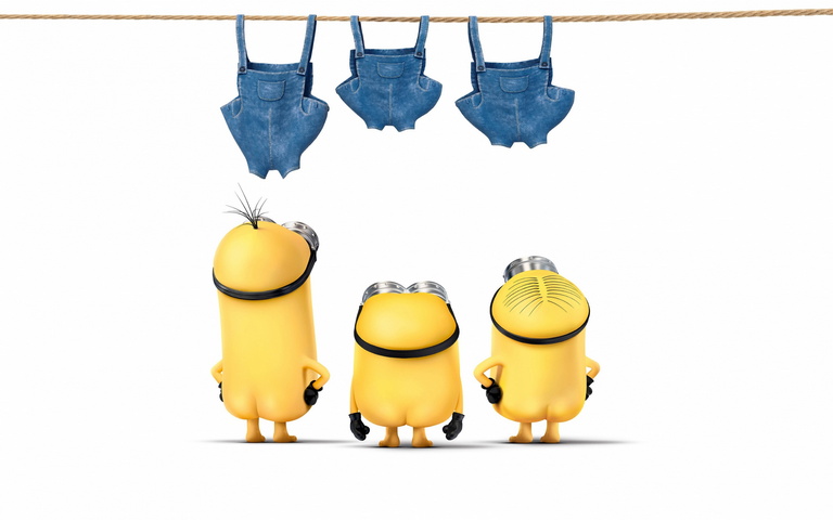 Minions para, um olho papel de parede HD