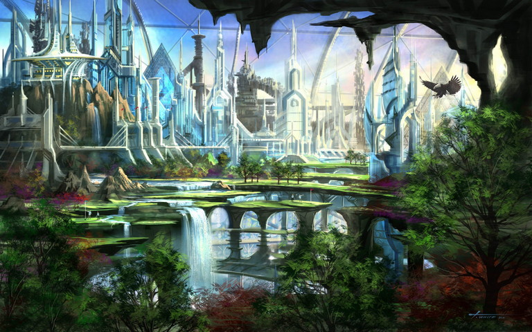 Fantasy Golf Course Wallpaper - Download to your mobile from PHONEKY