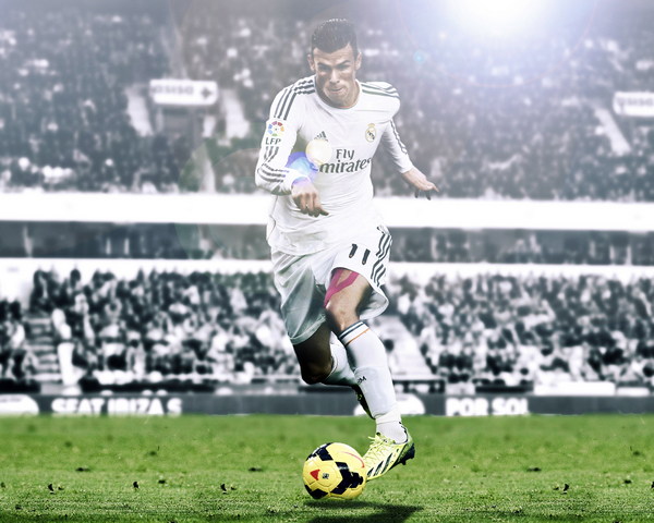 Gareth Bale's Dazzling Dribble: A Moment of Magic ⚽ Wallpaper ...