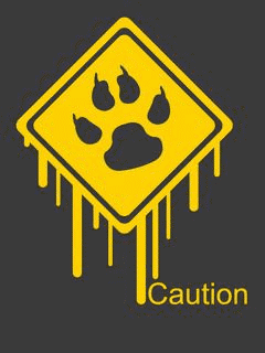 caution GIF - Download & Share on PHONEKY