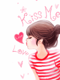 Kiss Me iPhone Live Wallpaper - Download on PHONEKY iOS App