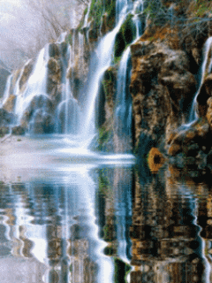 Waterfall GIF - Download & Share on PHONEKY