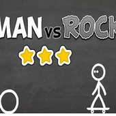 Man vs Rocks