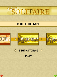 Solitaire 8 In 1 Java Game - Download on PHONEKY