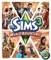 world adventures sims 3 code