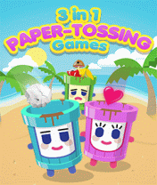 3-in-1 Paper-Tossing Games