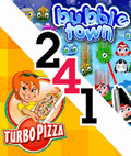 2-4-1 Bubble Town And Turbo Pizza