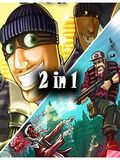 Zombie Clash And Badman Brothers 2 In 1