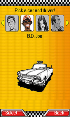Free Download Crazy Taxi 2D for Java - App