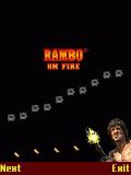 Rambo en feu