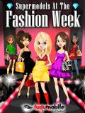 Supermodelos en la semana de la moda