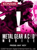 Metall Gear Acid Touch