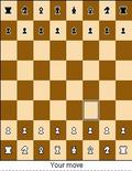 Tocco di scacchi in abete