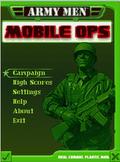 Touchscreen degli uomini dell'esercito Mobile Oops