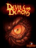 3D-Teufel und Dämonen berühren