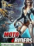 Moto Cross Fahrer 3d