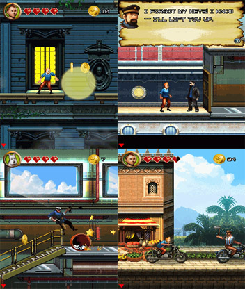 As Aventuras De Tintin (320X240) Jogo de Java - Faça o download em PHONEKY