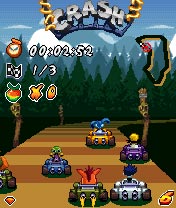 Crash Bandicoot Nitro Cart 2 Java Game