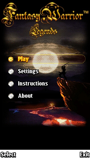Fantasy Warrior: Legends Java Game - Download on PHONEKY