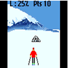 Pemain ski menuruni bukit