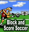 Blok ve skor futbol